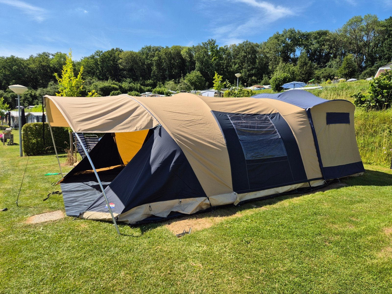 Vouwwagen CABANON STRATOS oa keuken, disselbak & fietsenrek, Ophalen, Meerkleurig, Cabanon, Aanwezig