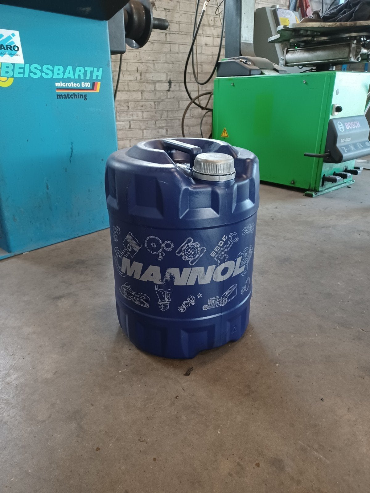 Mannol HLP 32 Hydroliek olie, Ophalen