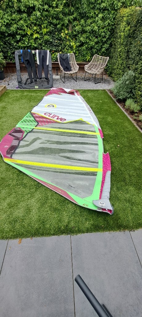 north sails curve 6,4m2 surfzeil, Ophalen, Gebruikt, 5 tot 6.5 m², North Sails