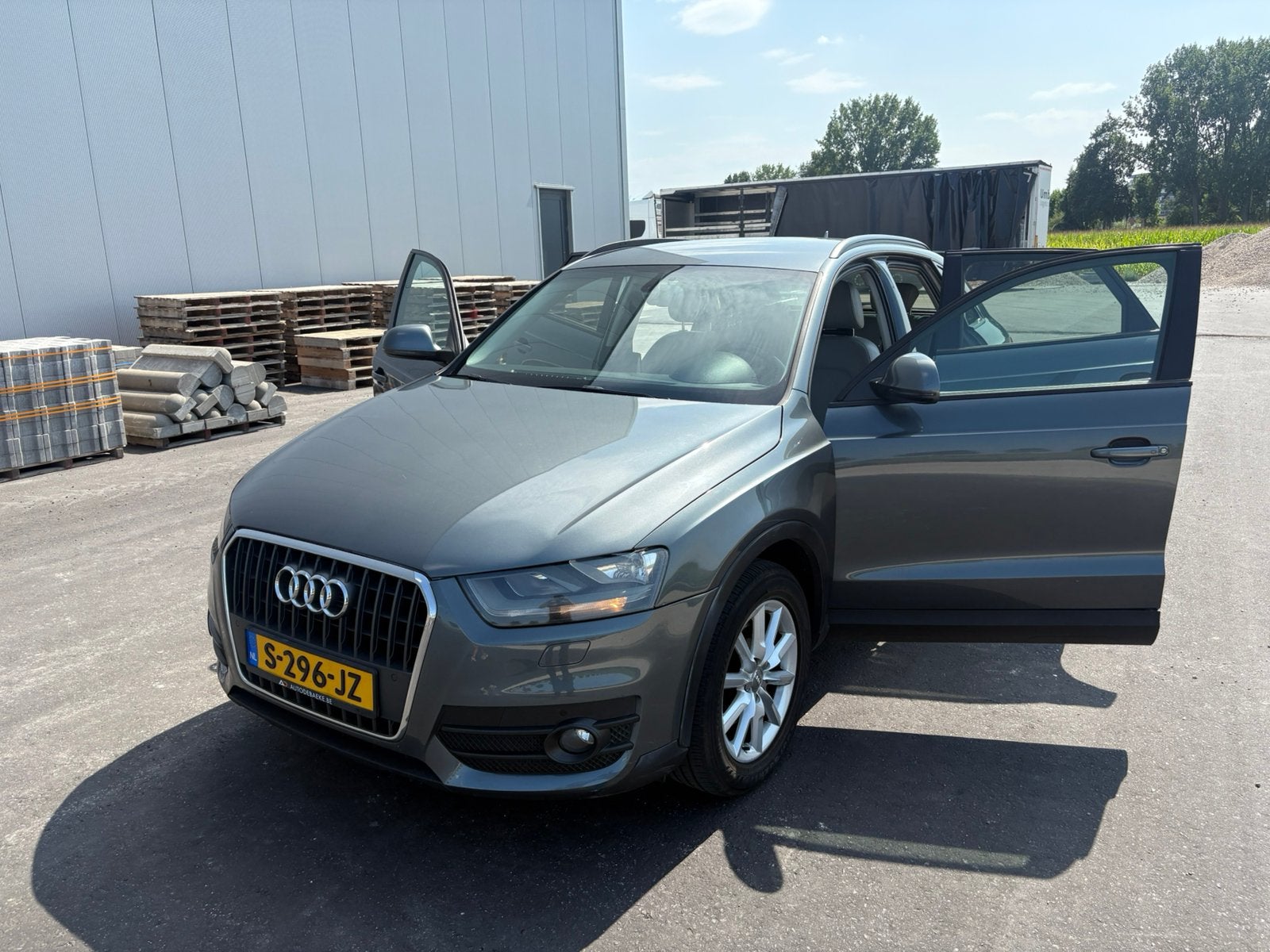 Audi Q3 2.0TFSI Quattro S-tronic 2013 Grijs, 4 cilinders, Leder, Particulier, 170 pk