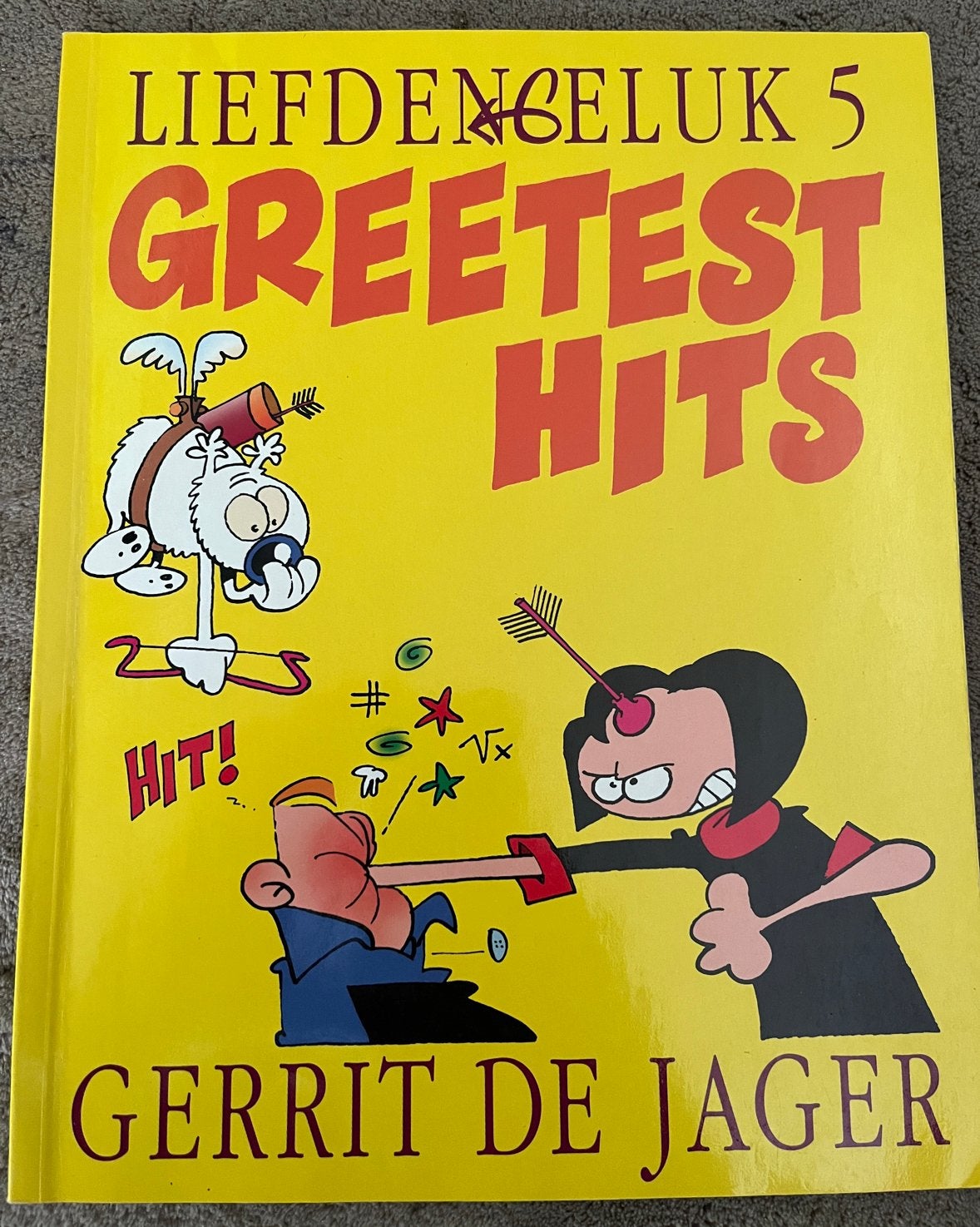 Liefde en Geluk 5: Greatest Hits - Gerrit de Jager, Boeken, Eén stripboek, Ophalen of Verzenden, Gelezen