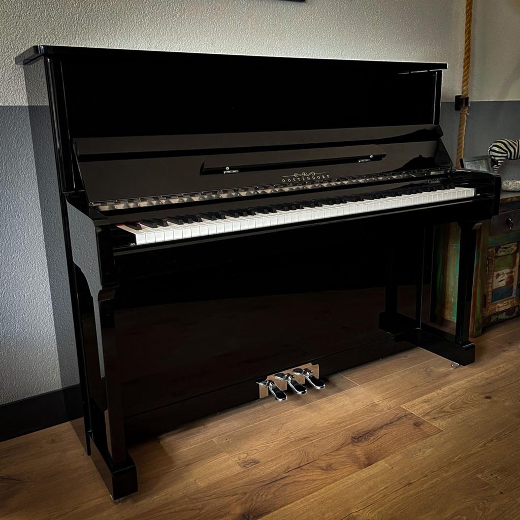 Oostendorp Classic Deluxe IV Digitale Piano Hoogglans Zwart, Muziek en Instrumenten, Ophalen, Zwart, Digitaal, Zo goed als nieuw