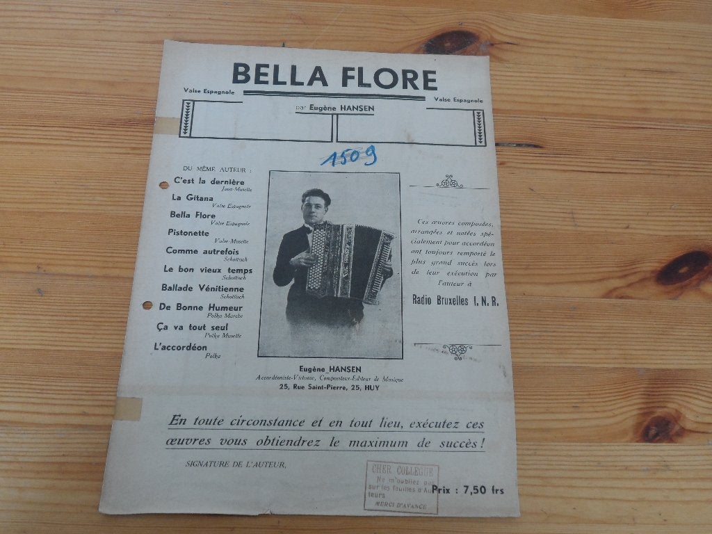 Eugene hansen, Muziek en Instrumenten, Bladmuziek, Gebruikt, Ophalen of Verzenden, Artiest of Componist, Populair