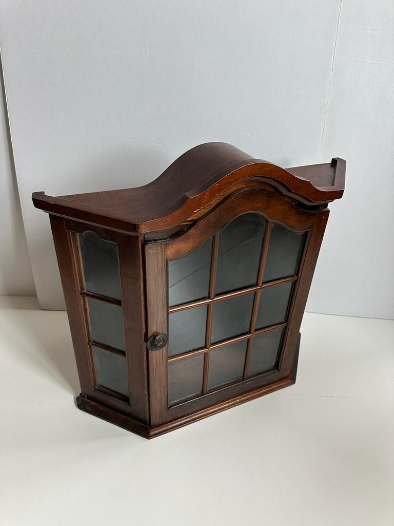 Vitrinekast, kuifkast, 57x52x14,5cm, Huis en Inrichting, Kasten | Vitrinekasten, Ophalen, 50 tot 100 cm, Minder dan 25 cm, Minder dan 100 cm