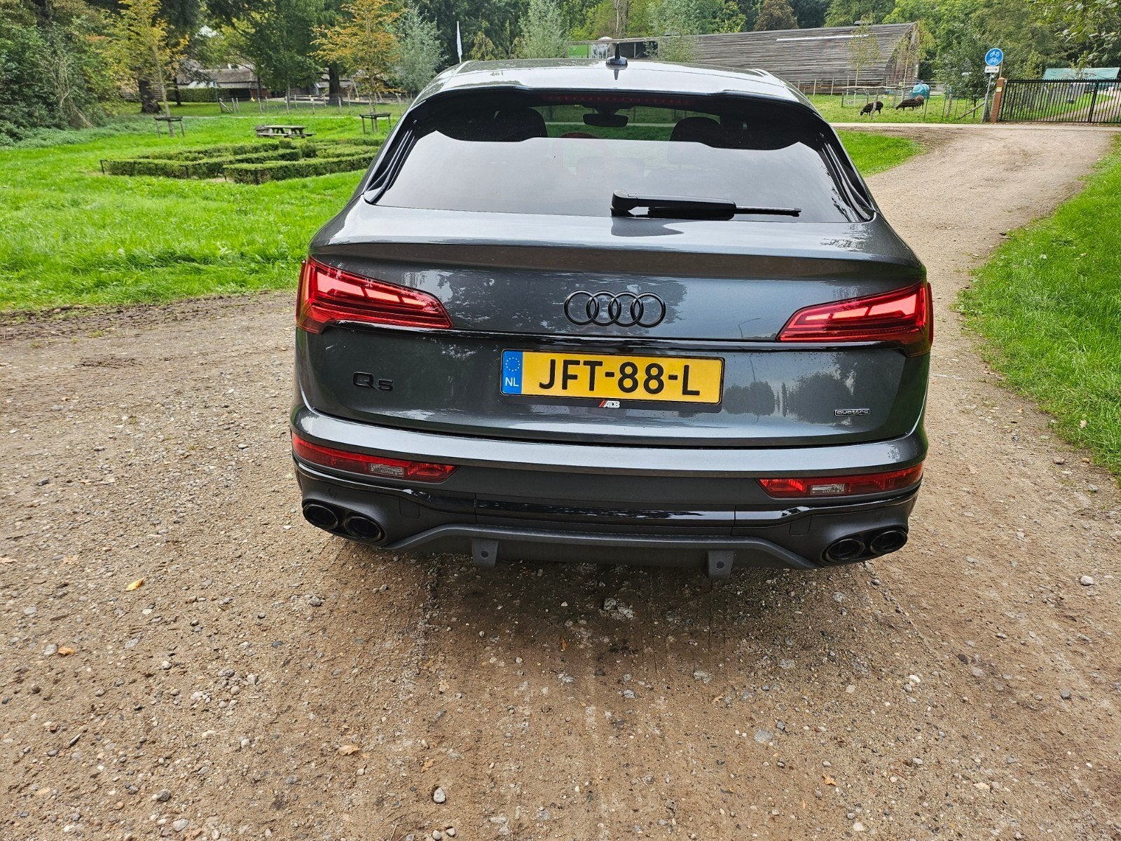 Audi Q5 55 Tfsi e 367pk 2xSline Phev S Tronic Quattro okt 20, Auto's, Automaat, Dealer onderhouden, 3670 cc, Vierwielaandrijving