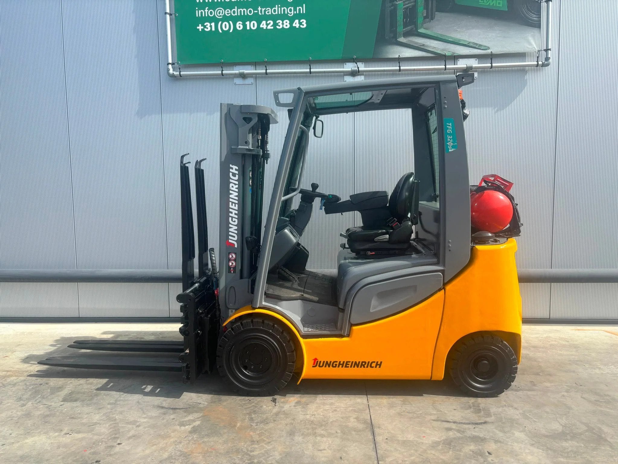 Jungheinrich TFG320s Heftruck (bj 2019), 2000 tot 3000 kg, LPG, Heftruck, Jungheinrich
