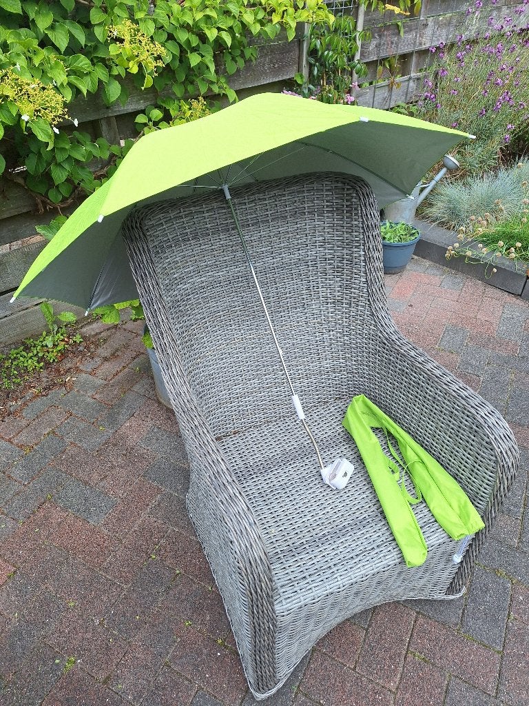 Parasol, Ophalen, Verstelbaar, Overige typen, Zo goed als nieuw