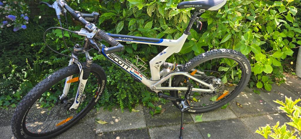 Scott G-Zero Pro 26 inch (2001) - Retro Full Suspension Mtb, Fietsen en Brommers, Fietsen | Mountainbikes en ATB, Fully, Ophalen
