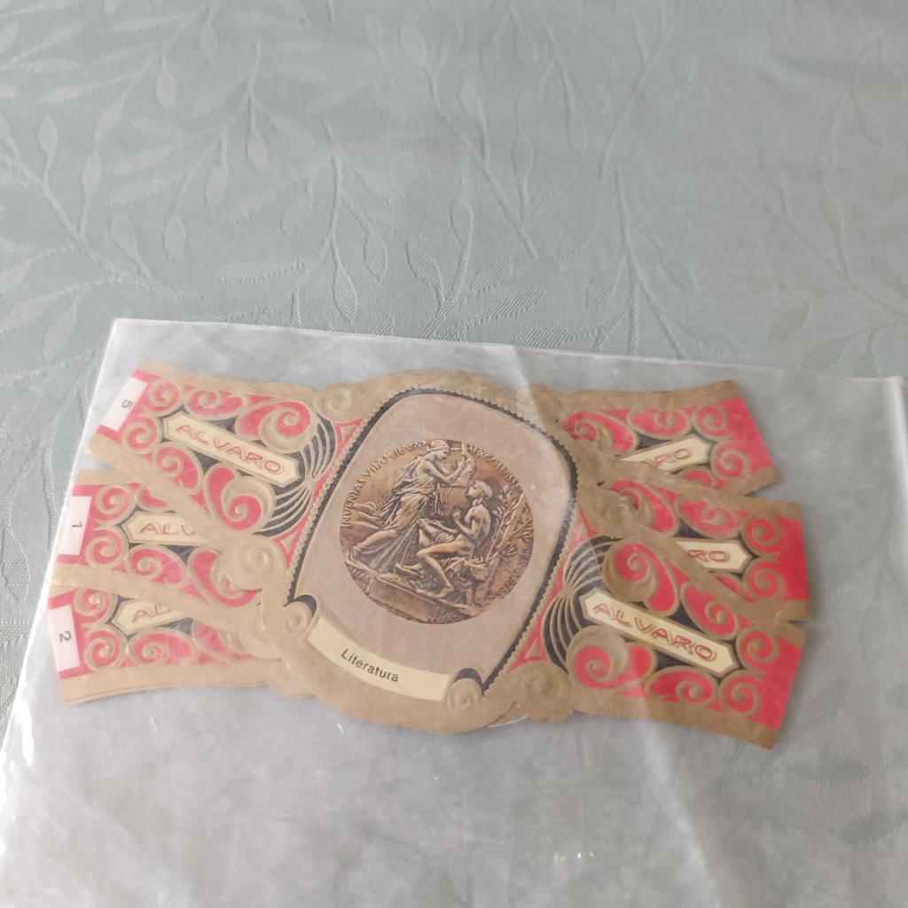 Sigarenbandjes 'Alvaro' - Literatuur Serie 3/5, Ophalen of Verzenden, Gebruikt, Sigarenbandjes