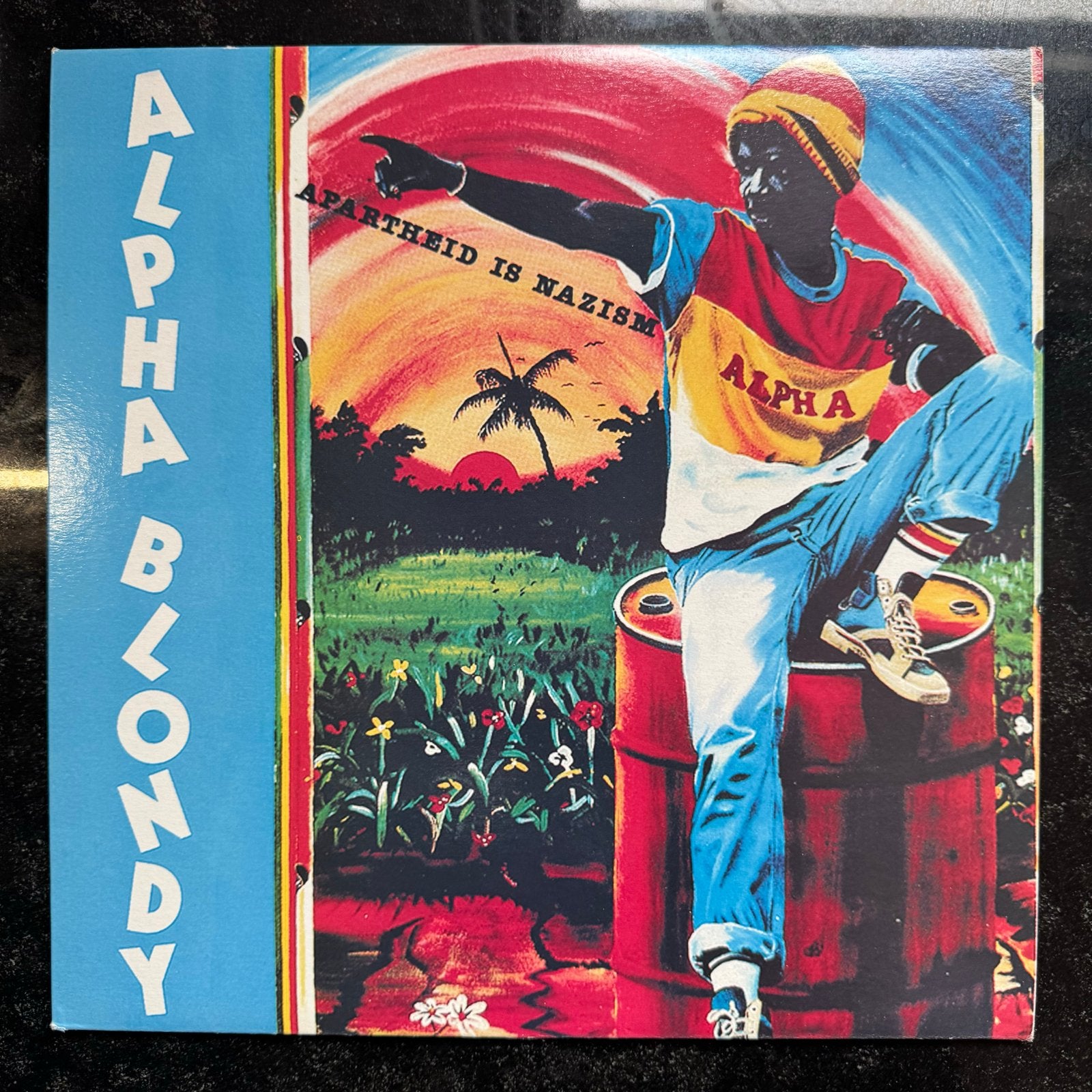 Alpha Blondy - Apartheid Is Nazism Vinyl LP Reggae, Cd's en Dvd's, LP, Originele persing, Ophalen of Verzenden, Zo goed als nieuw