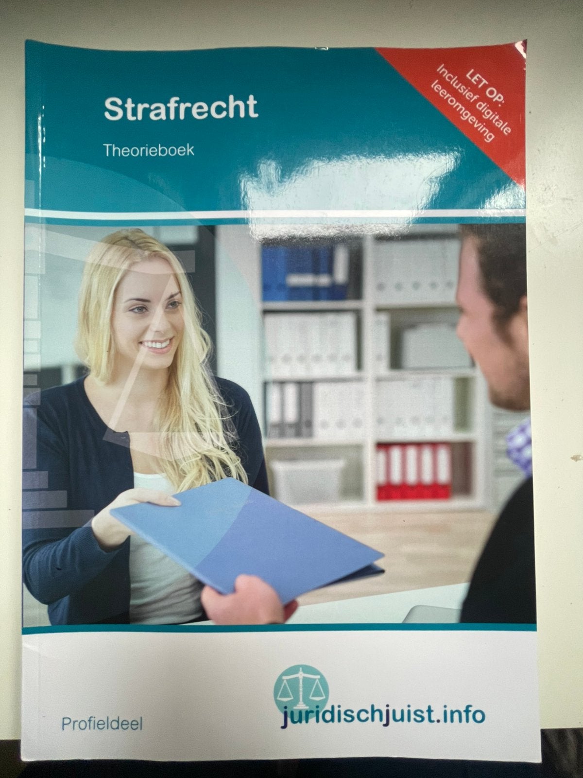 Strafrecht theorieboek, Boeken, Ophalen of Verzenden, Zo goed als nieuw, Overige niveaus, Overige vakken