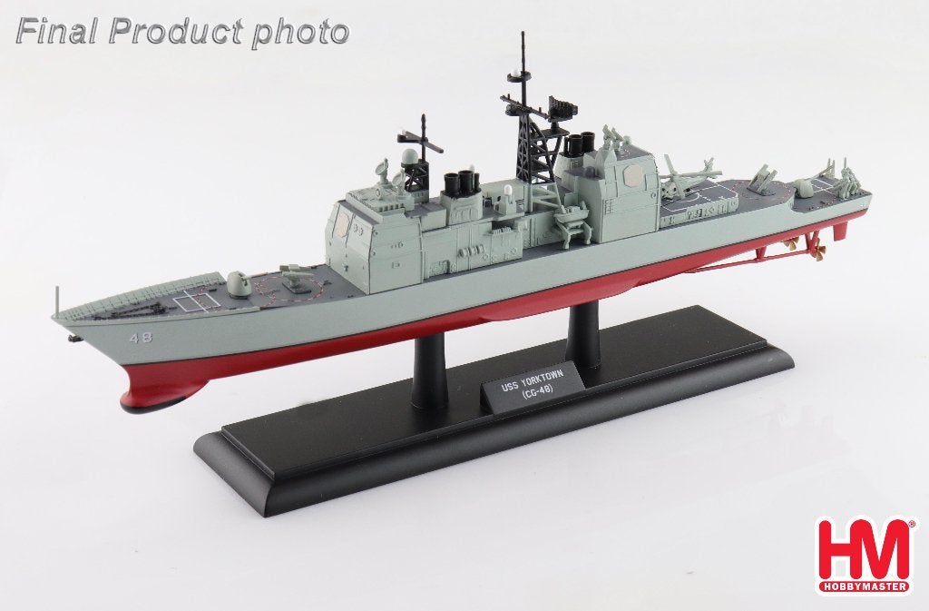 USS Yorktown CG-48 Ticonderoga kruiser HobbyMaster HSP1004, 1:200 of kleiner, Verzenden, Military-Models VJ Mendelssohnstraße 29 sales@military-models-vj.de