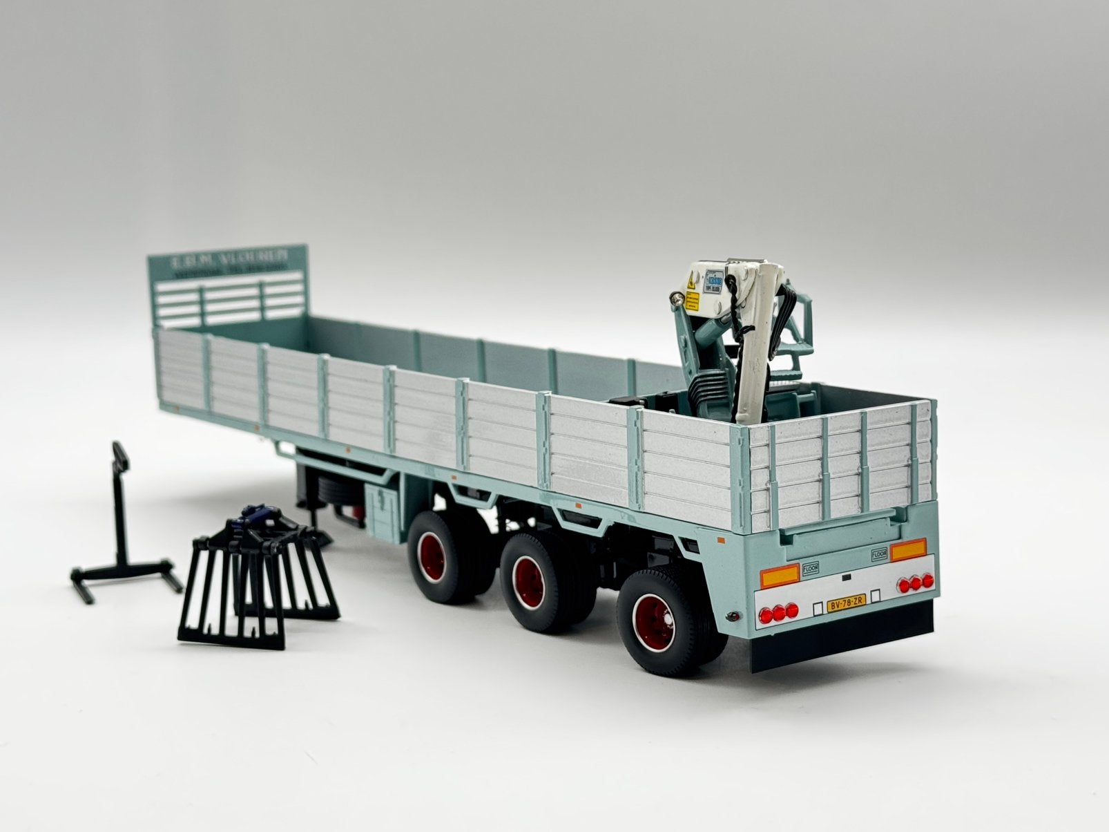 TEKNO FLOOR STENENTRAILER HOOGENDOORN, Hobby en Vrije tijd, ., Nieuw, ., Ophalen of Verzenden