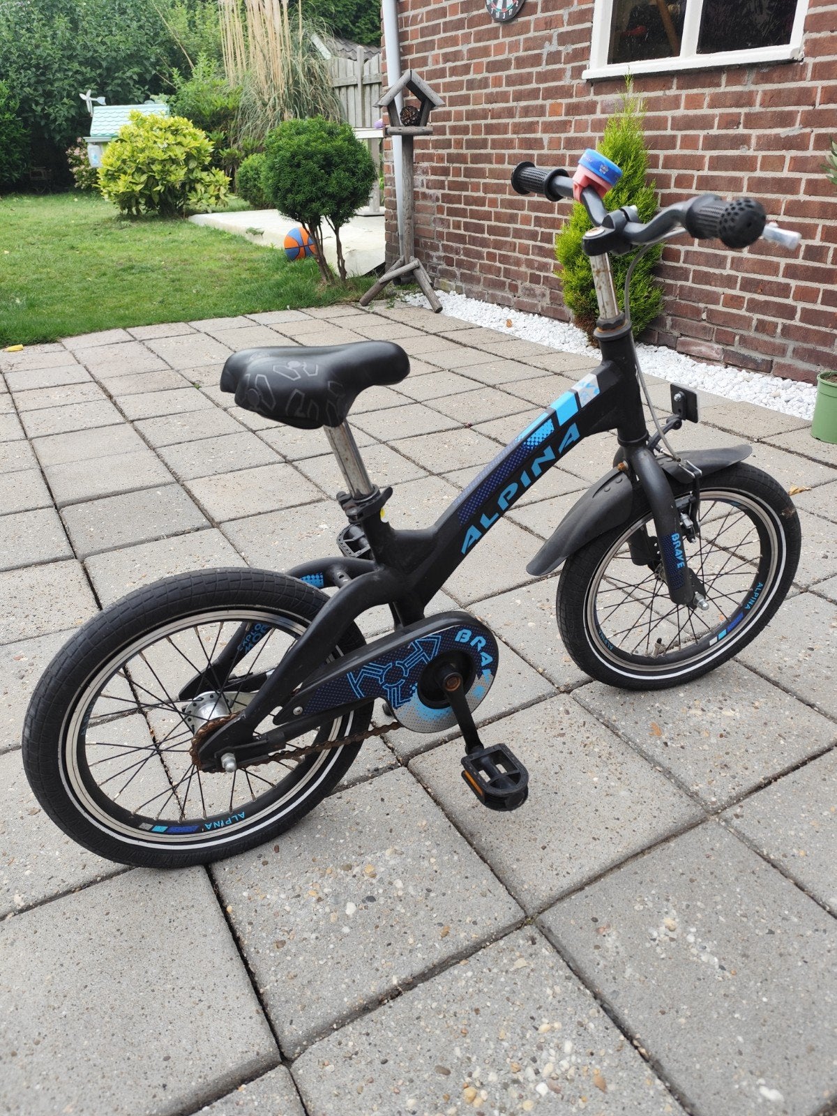 Alpina kinderfiets met terugtraprem, Terugtraprem, Alpina, Ophalen of Verzenden, 16 tot 20 inch