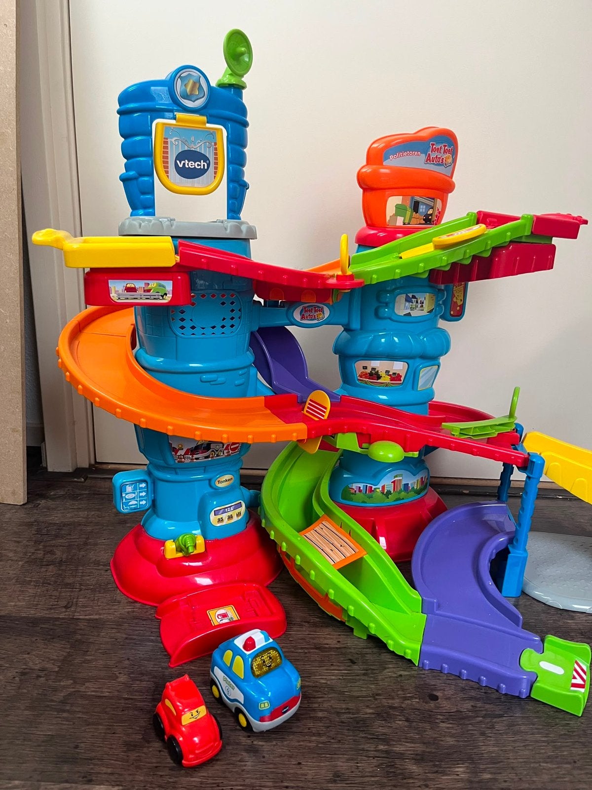 VTech Toet Toet Politietoren & Brandweerkazerne, Ophalen, Gebruikt
