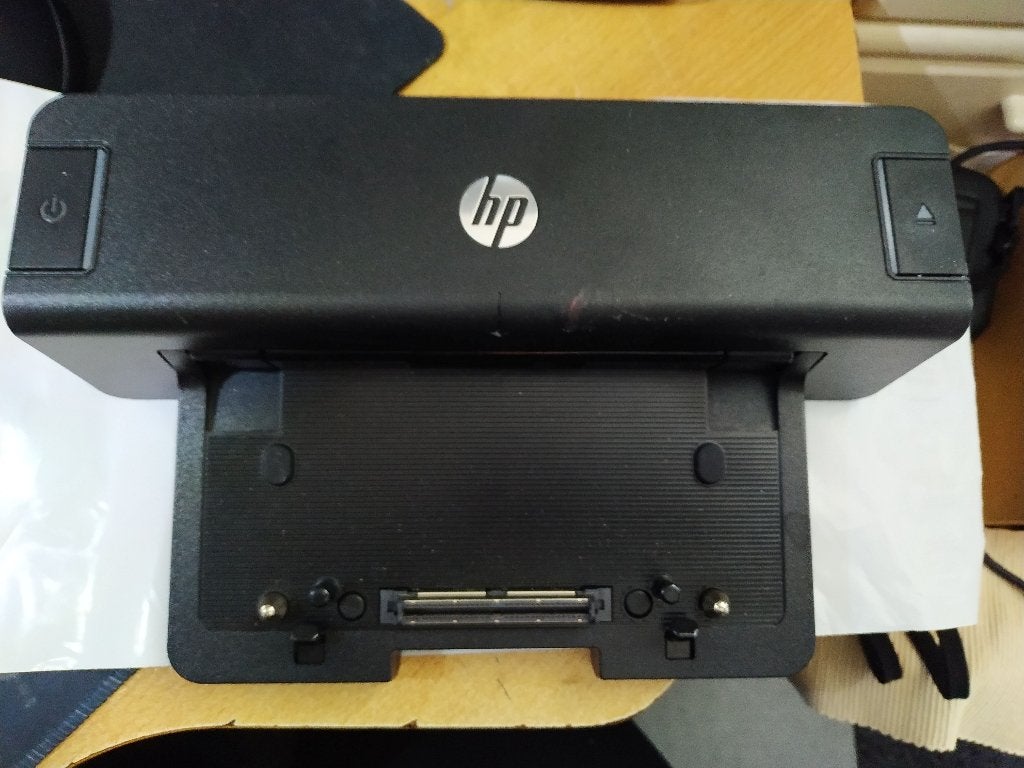 HSTNN-111X HP Dockingstation, Computers en Software, Dockingstations, Hp, Ophalen of Verzenden, Zo goed als nieuw, Docking station