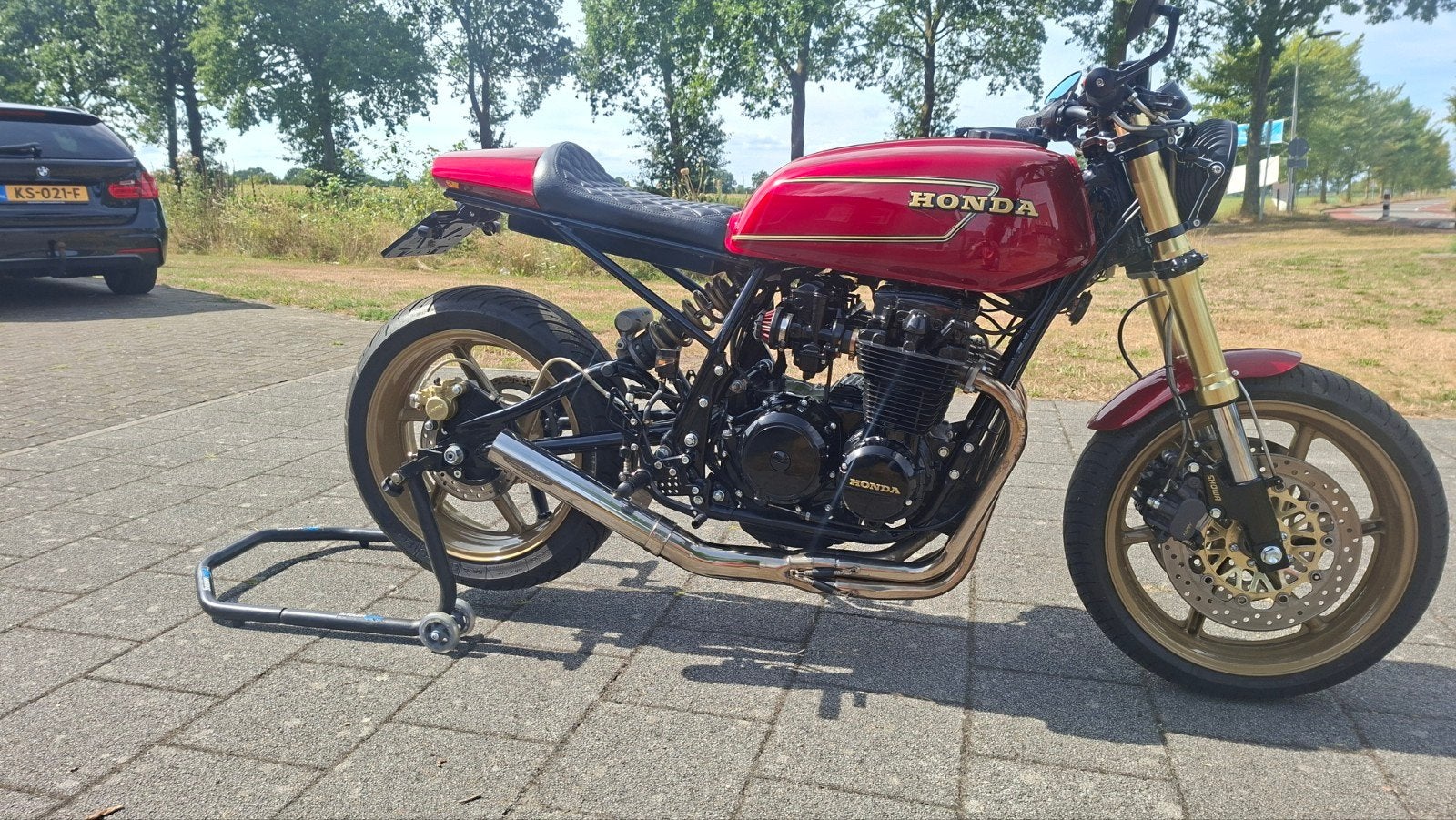 Honda CB 650Z Custom Caferacer 1980 - Perfecte Staat, Motoren, Motoren | Honda, Sportuitlaat, 4 cilinders, Motorrijbewijs A, Gebruikt