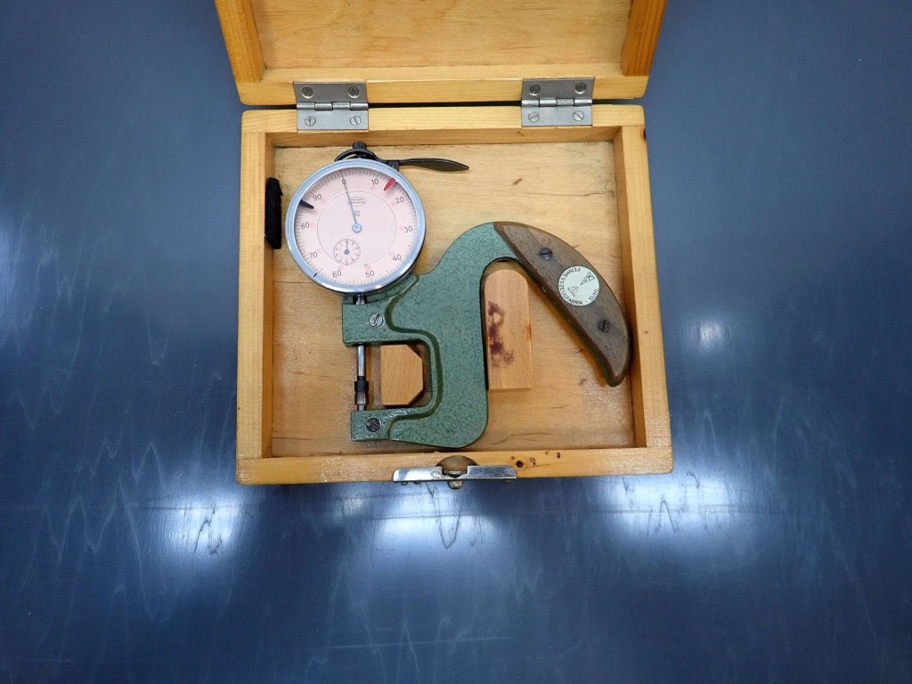 Carl Mahr snel dikte meter / diktemeter 0 t/m 10mm, Niet ingevuld, Gebruikt, Afstand, Niet ingevuld