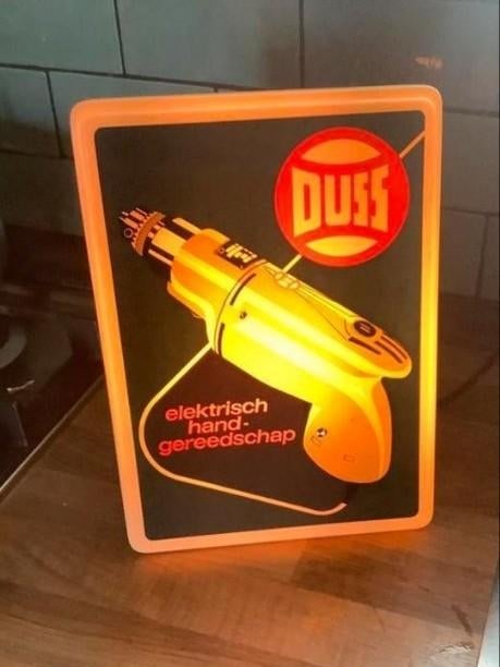 Lichtbakje Duss boormachine, Ophalen of Verzenden, Zo goed als nieuw