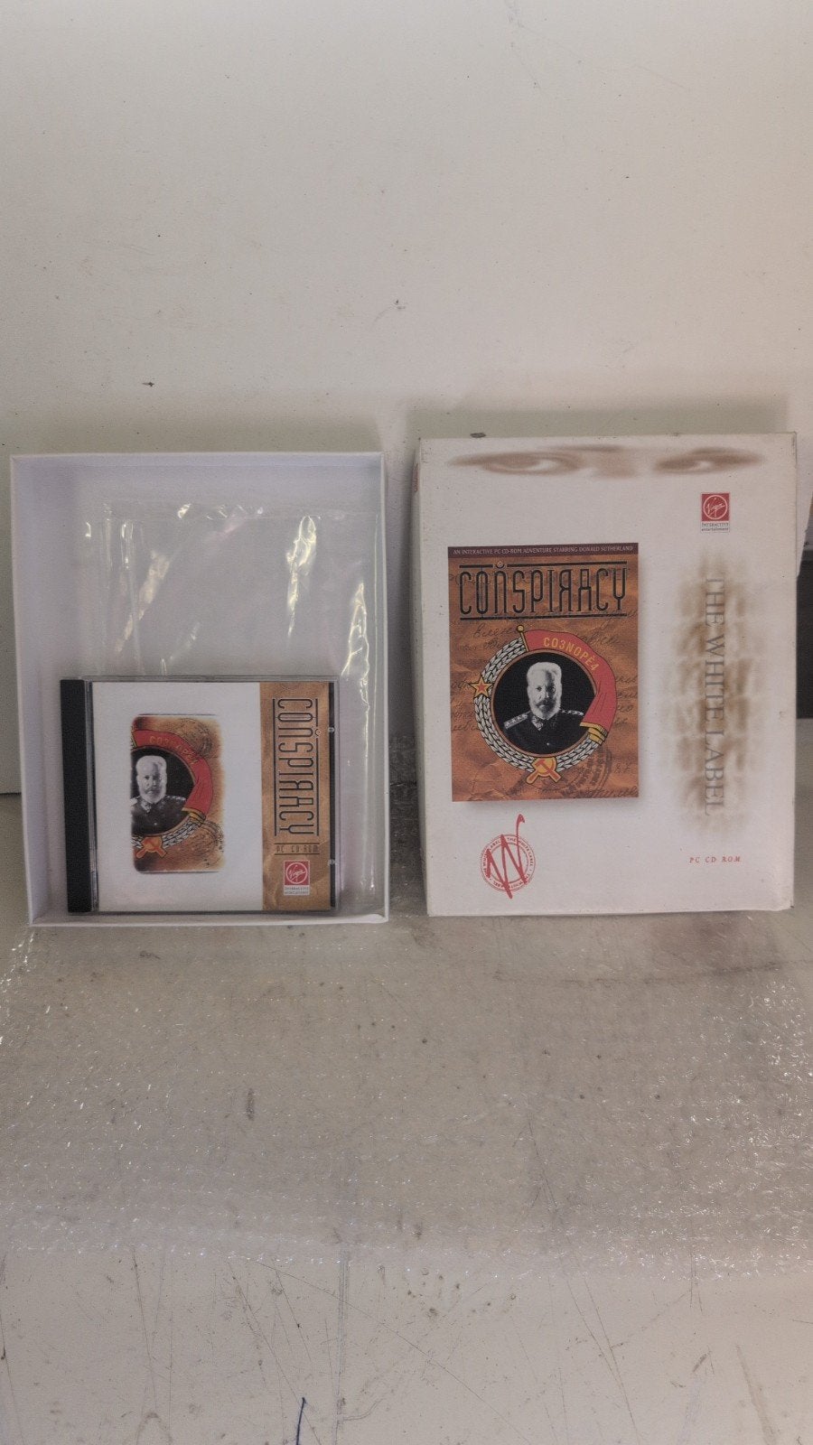 Conspiracy PC CD-ROM - Retro Vintage Game, 1 speler, Ophalen of Verzenden, Gebruikt, Overige genres