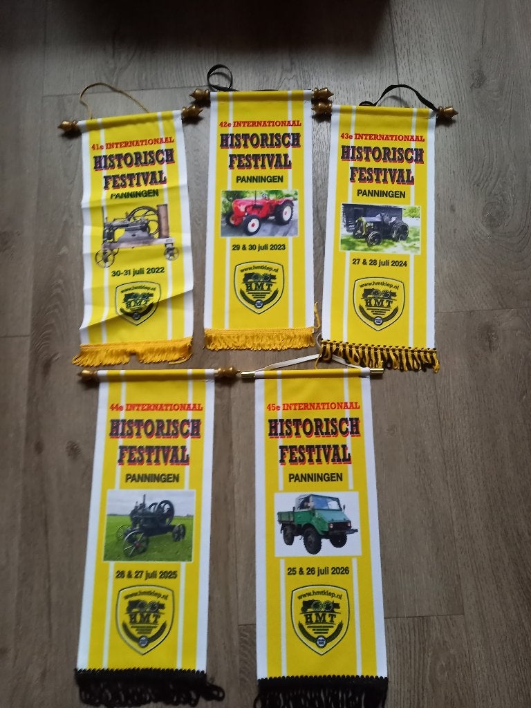 5 vaantjes HMT tractor show, Ophalen of Verzenden, Nieuw, Auto's