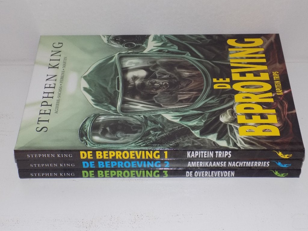 De Beproeving ~ Set hardcovers 1 t/m 3 [Stephen King], Boeken, Meerdere stripboeken, Ophalen of Verzenden, Zo goed als nieuw, Stephen King