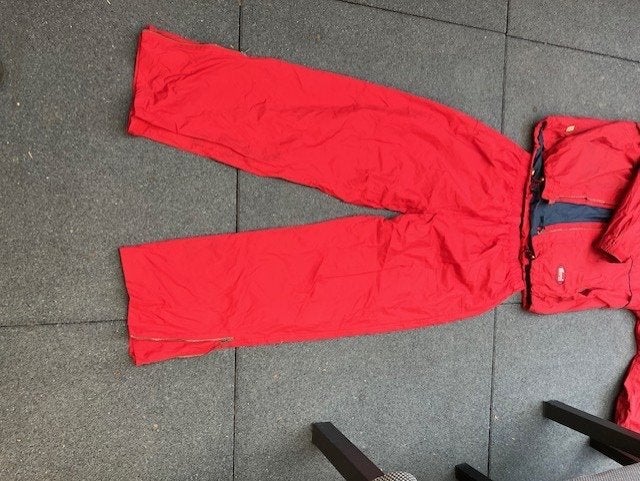 ANuy Regnpak XXL Rood - Regenjas en Regenbroek, Ophalen, ANuy, Overige maten, Zo goed als nieuw