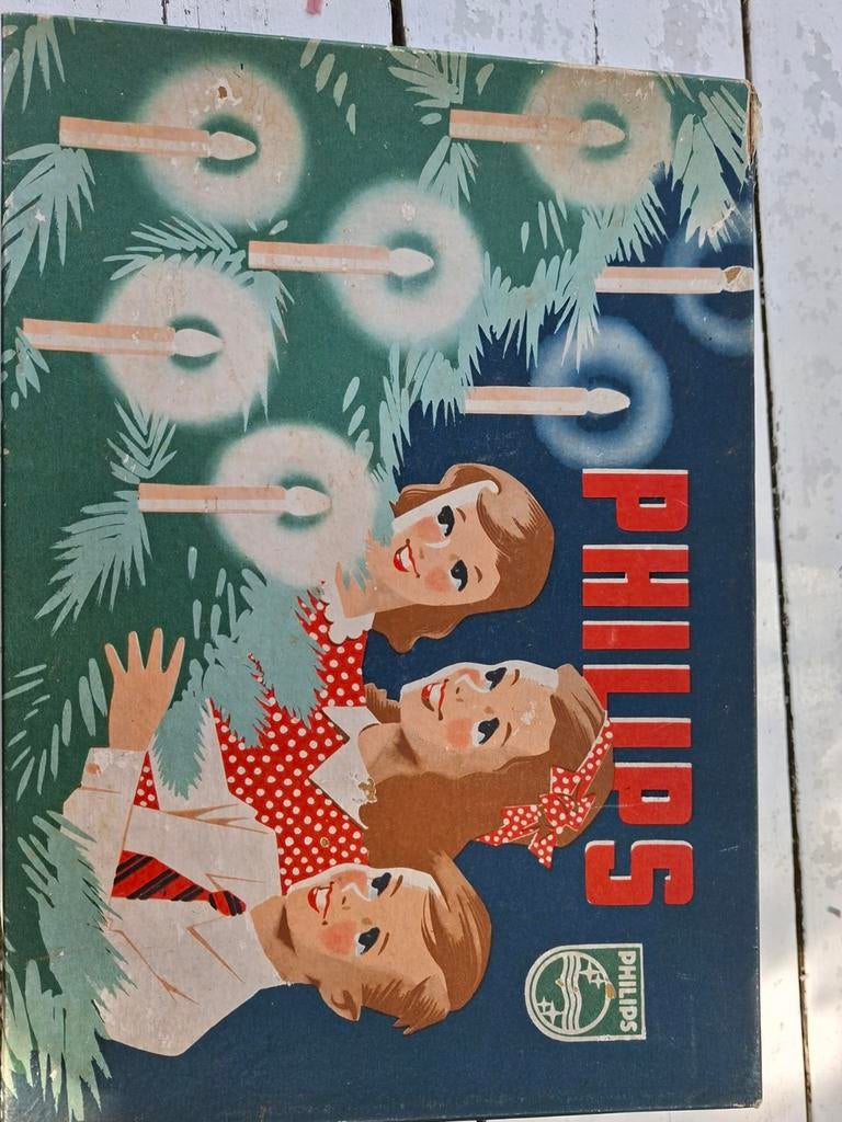 Vintage philips kerstlampjes doos, Ophalen of Verzenden, Huis en Inrichting
