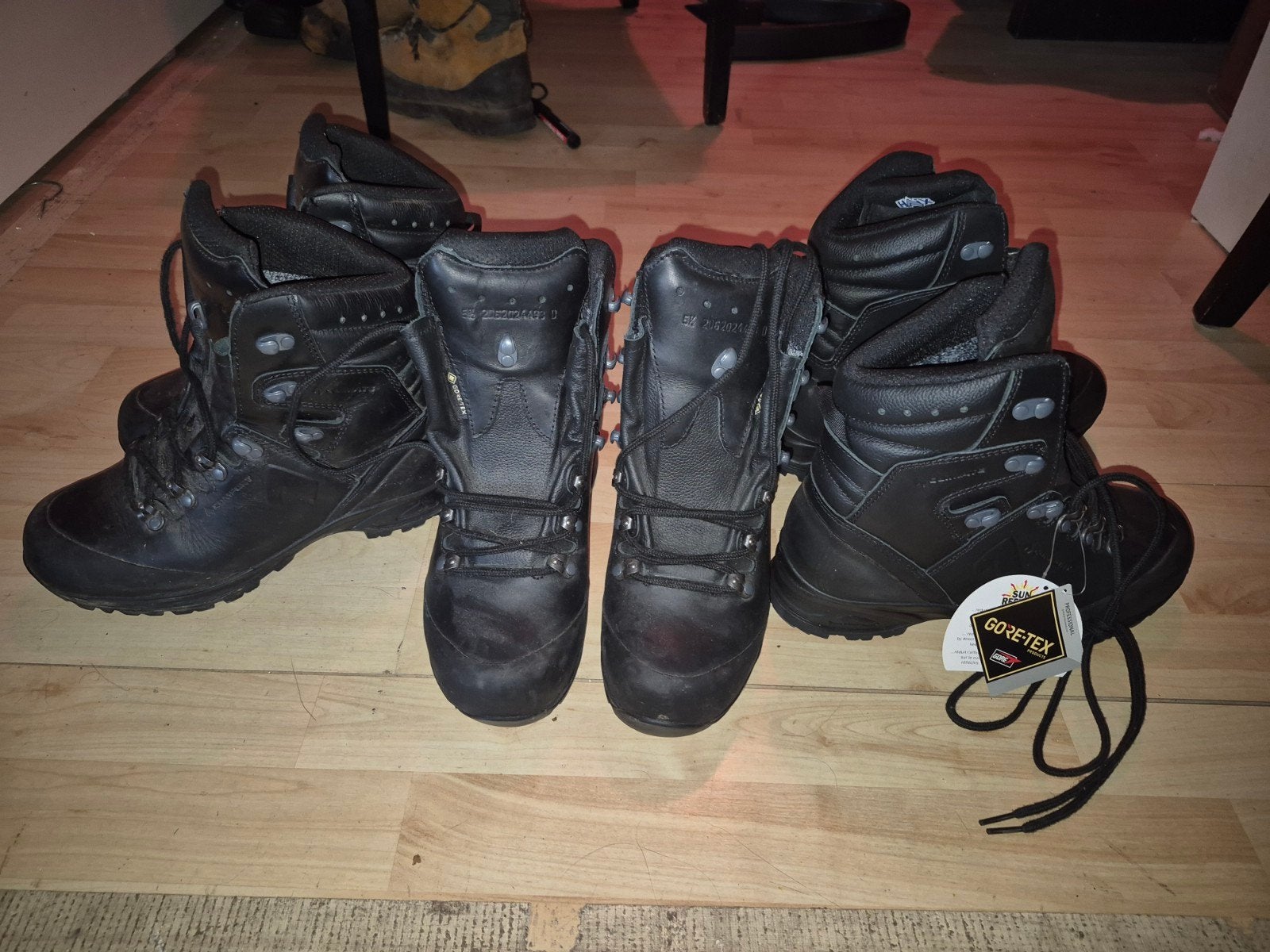 HAIX COMMANDER GTX, Ophalen, Nieuw, Werkschoenen, Zwart