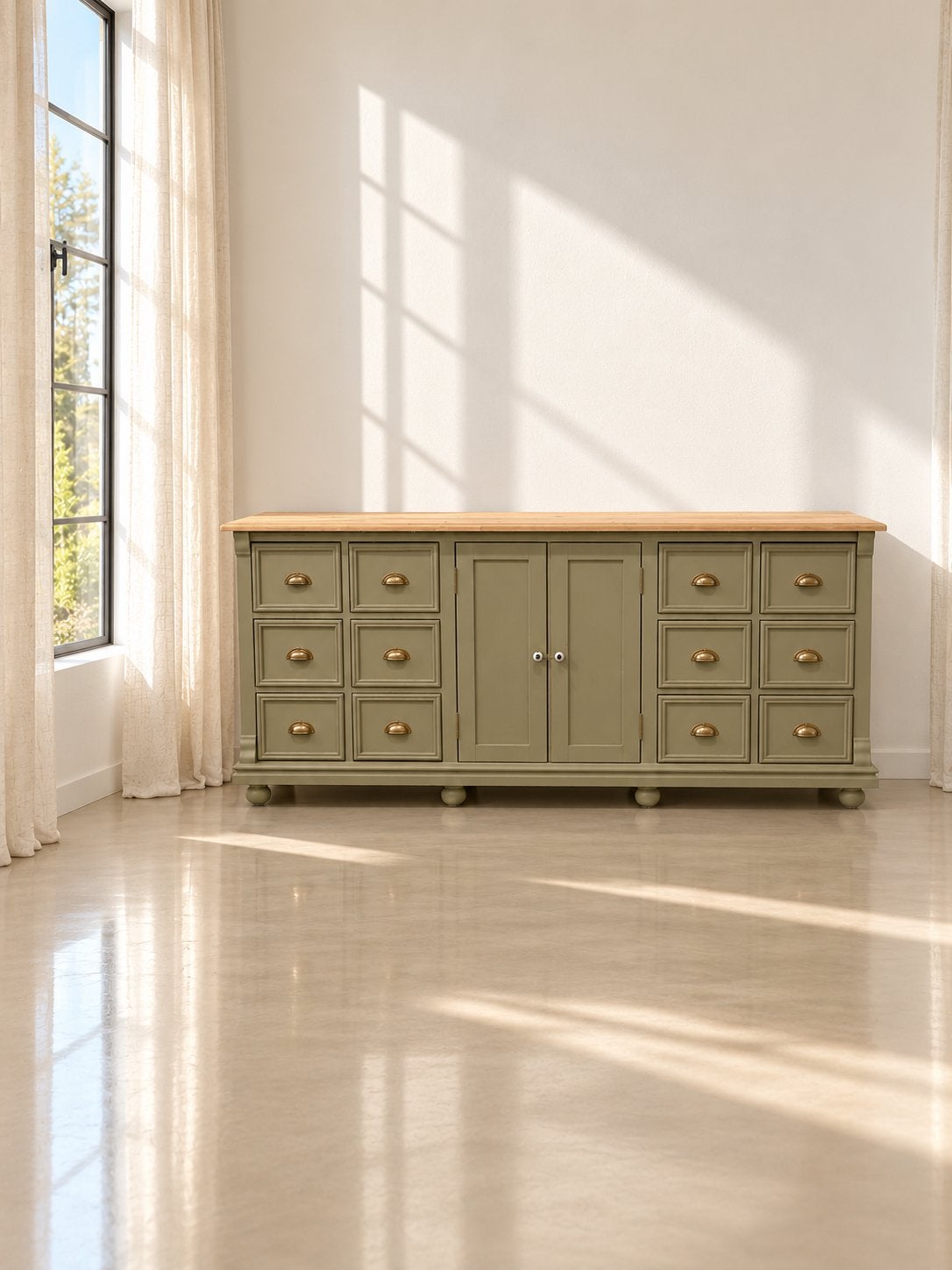 Dressoir apothekerskast commode ladekast linnenkast