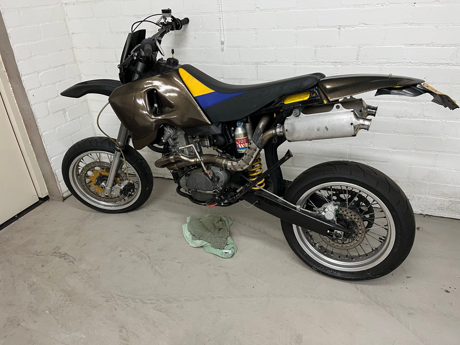 Husqvarna TE610 Supermotard - Motorblok defect, Motoren, Particulier, Gebruikt, SuperMoto