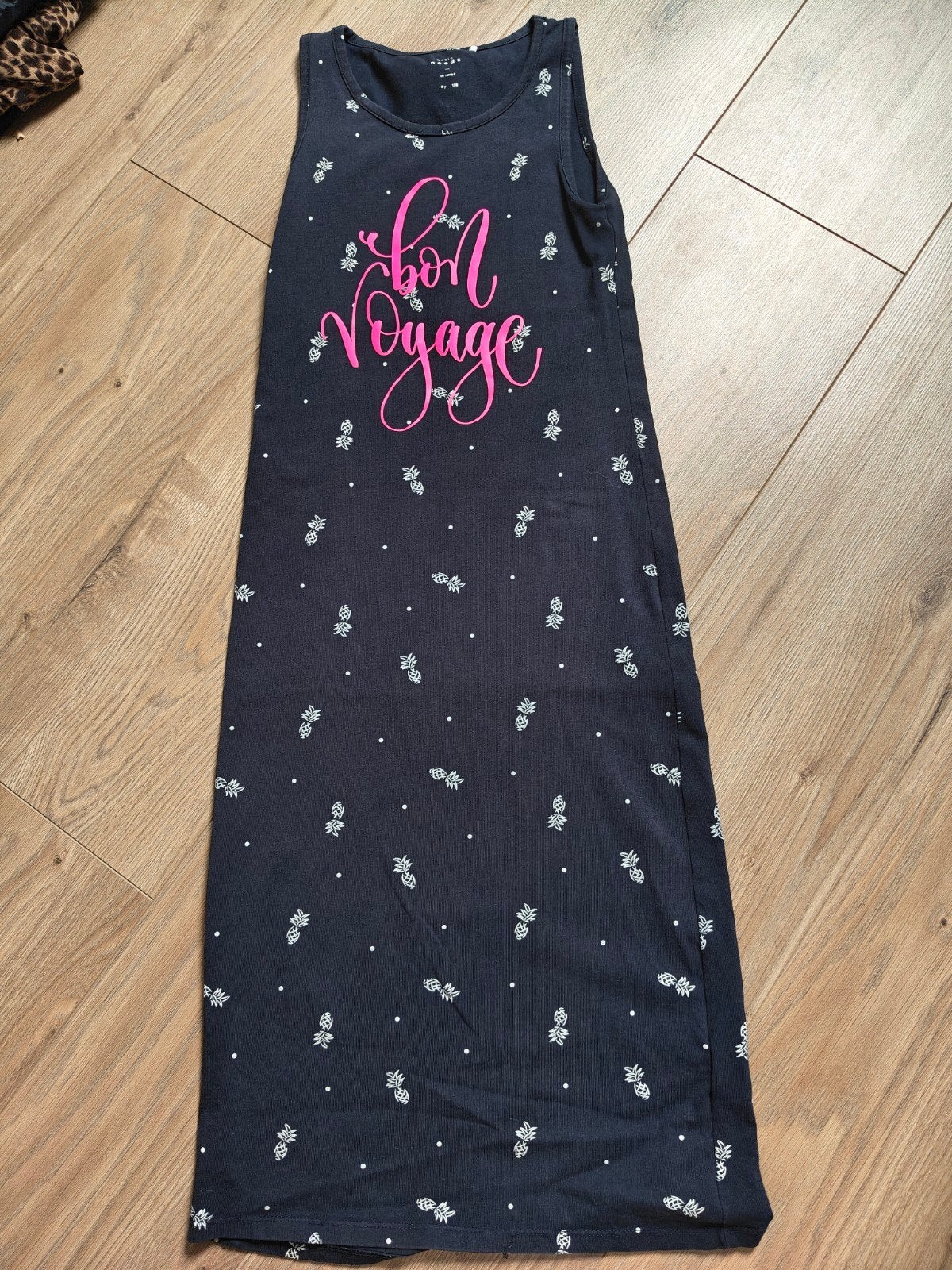Name it jurkje  'Bon Voyage' maat 128, Meisje, Ophalen of Verzenden, Zo goed als nieuw, Jurk of Rok