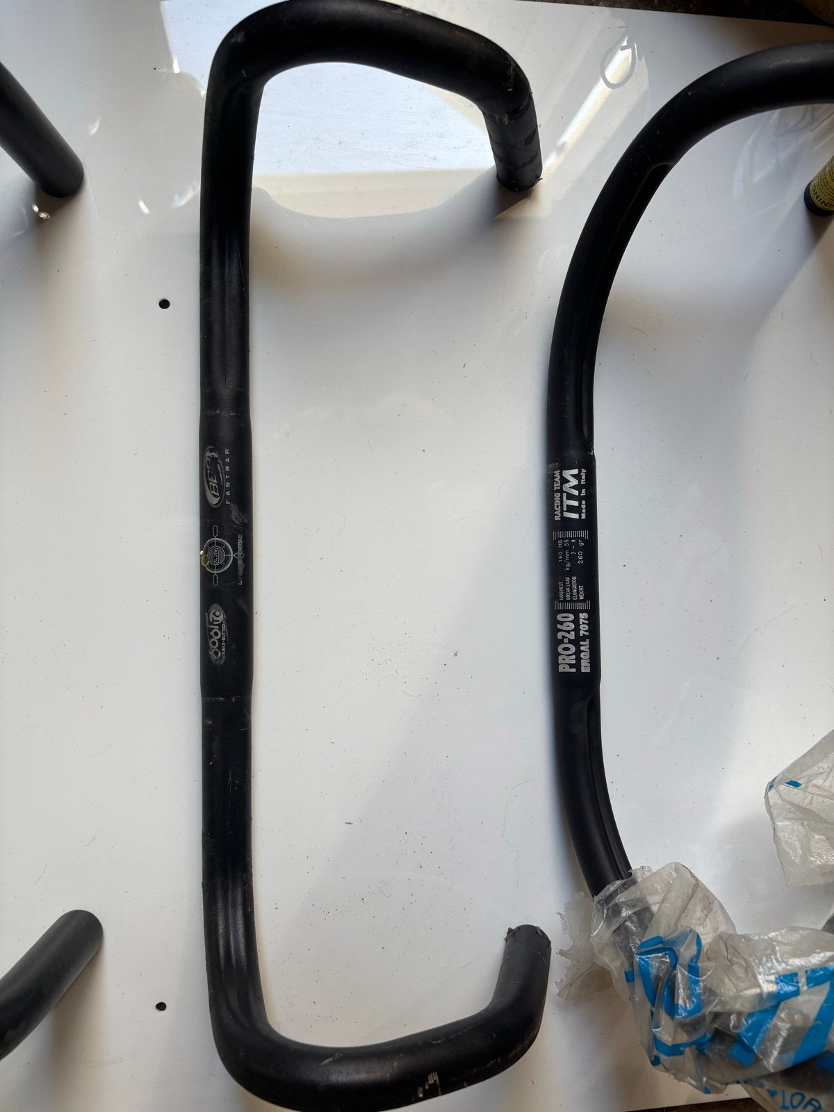 ITM PRO-260 en BEB Fastbar racefietssturen, Fietsen en Brommers, Gebruikt, Stuur, Ophalen of Verzenden, Aluminium