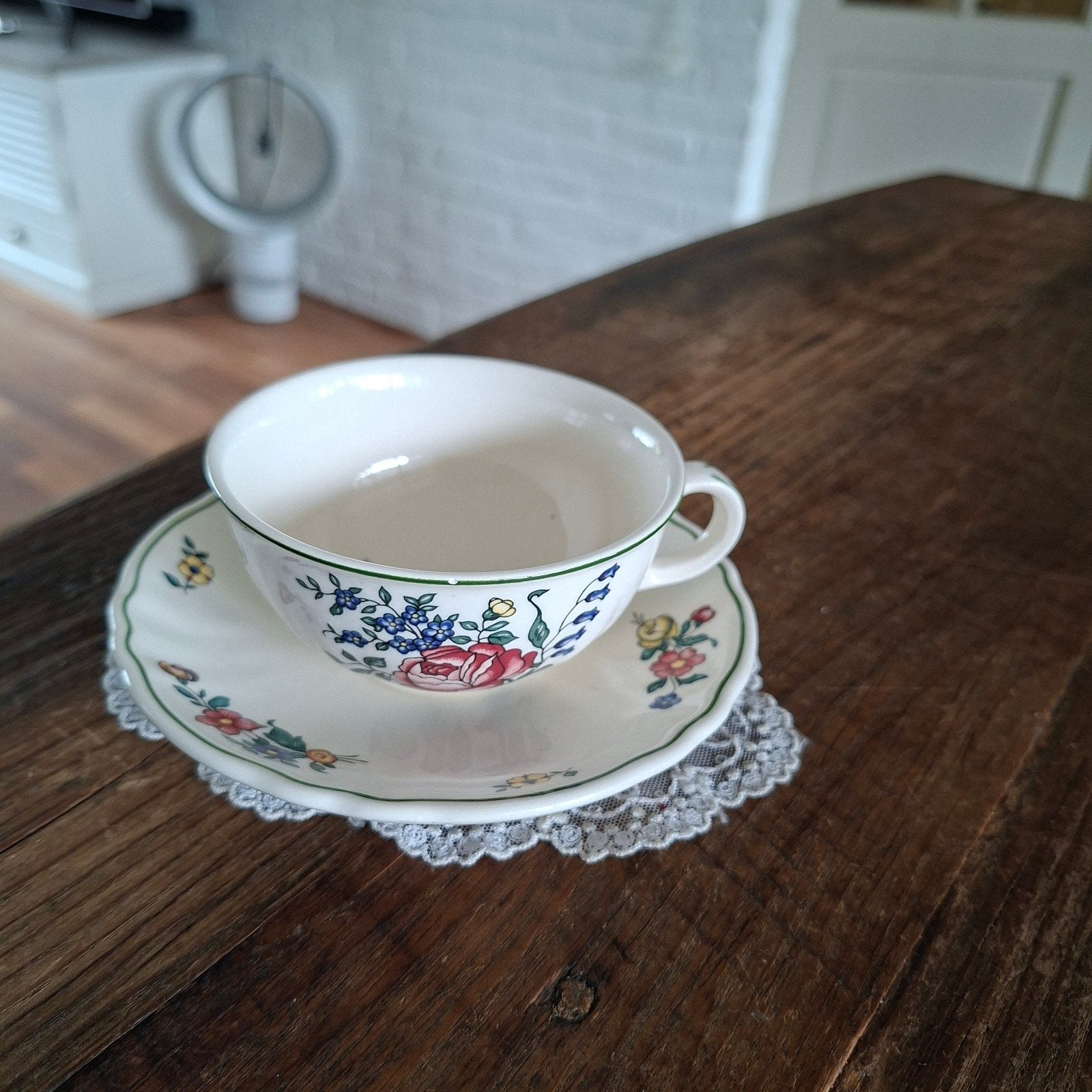 Villeroy & Boch  Kop en Schotel Alt Strassburg is oudje, Ophalen of Verzenden
