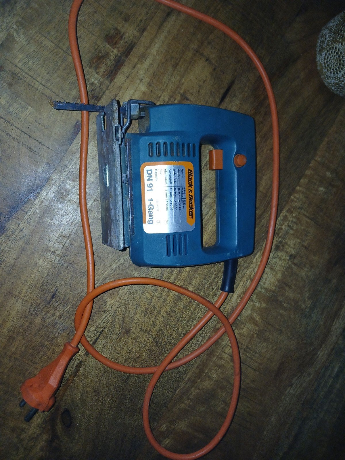 Black & Decker DN 91 Decoupeerzaag - Gebruikt, Doe-het-zelf en Verbouw, Gebruikt, Decoupeerzaag, Ophalen of Verzenden, Black & Decker