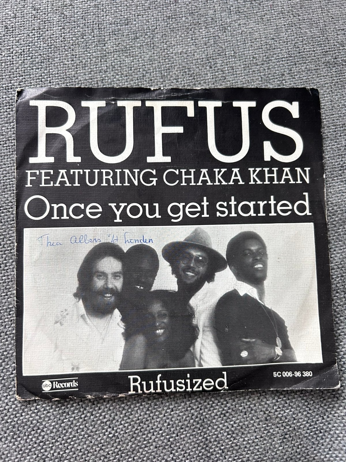Rufus Chaka Kahn Once You Get Started, Ophalen of Verzenden, Zo goed als nieuw, 7 inch, Pop