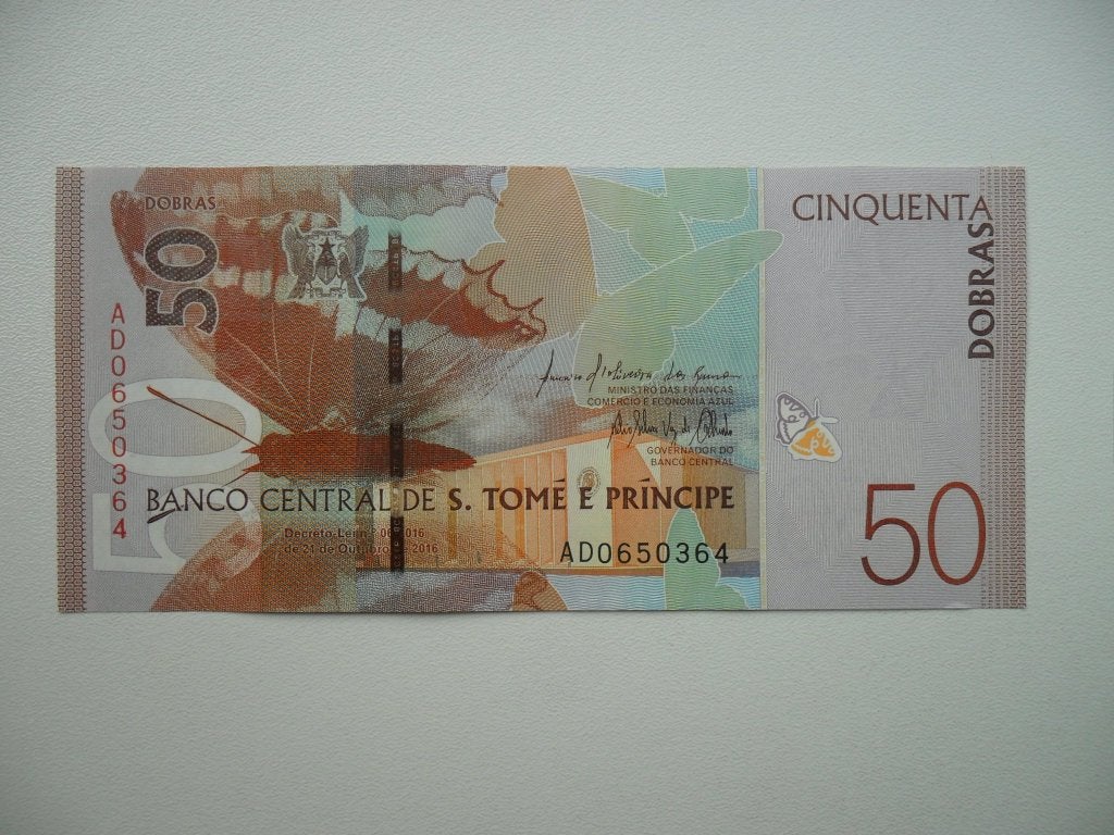 Sao Tome #73 [2016] / 50 dobras UNC, Postzegels en Munten, Bankbiljetten | Afrika, Los biljet, Overige landen, Verzenden