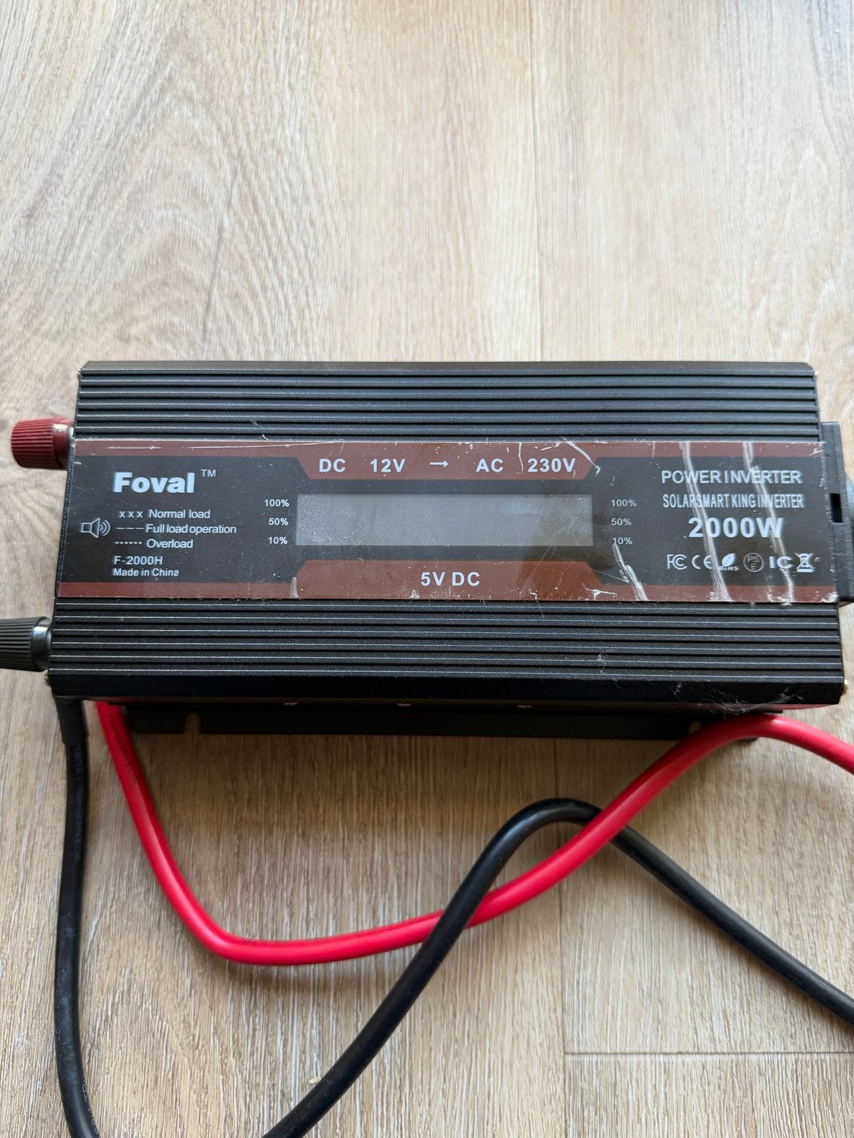 Omvormer 12V DC naar 220V AC - 2000W, Ophalen of Verzenden, Nieuw, Universele onderdelen