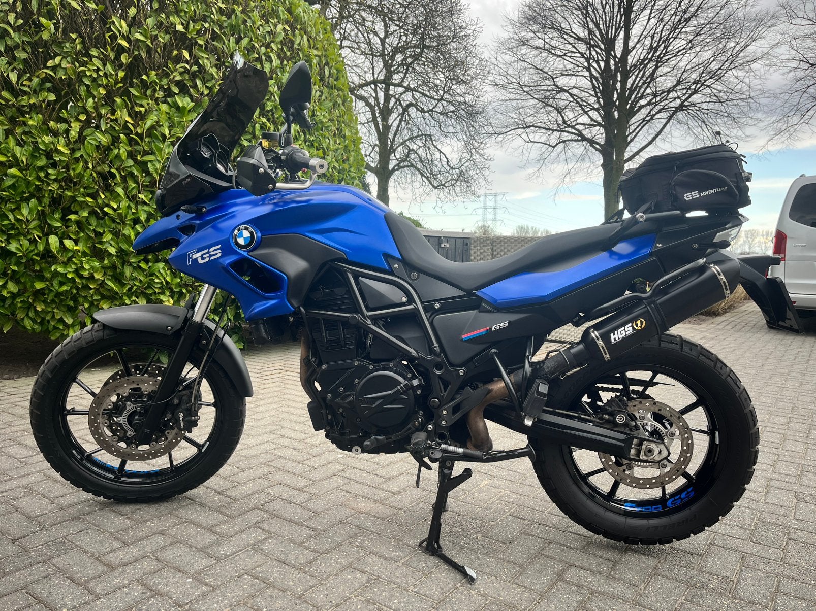 Van particulier Schitterende F700GS Bj 2015 met 23.***km, Motoren, Motoren | BMW, 2 cilinders, Occasion, Handvatverwarming, Particulier