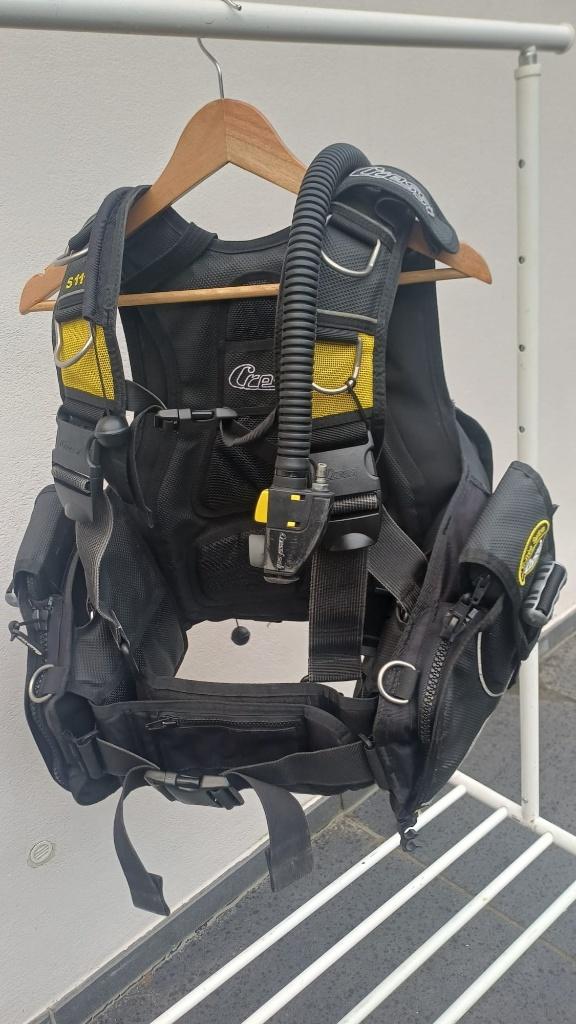 Cressi  S111 duikjacket, maat S (BCD, trimvest), Ophalen of Verzenden, Zo goed als nieuw, Trimvest of Wing