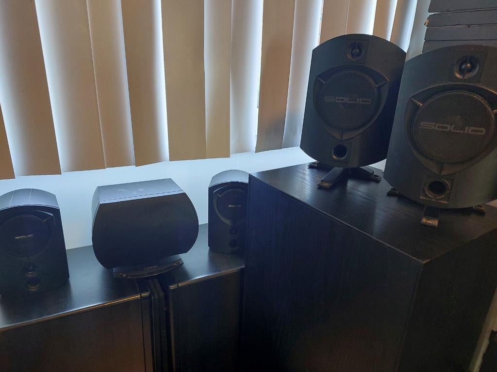 b&w rock solid surround set, Overige merken, Gebruikt, 70 watt of meer, Ophalen of Verzenden