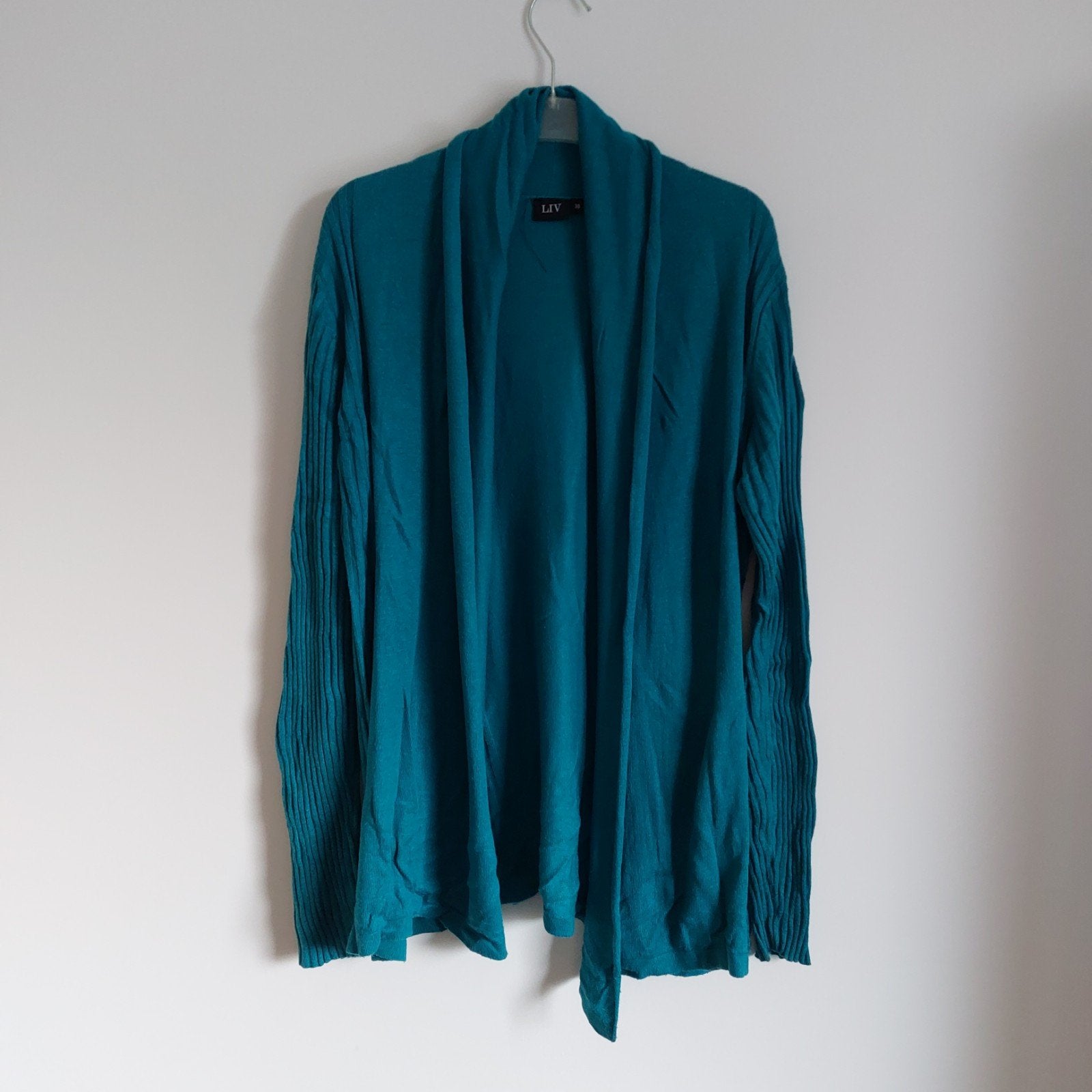 LIV turquoise vest maat 38, Maat 38/40 (M), Blauw, Ophalen of Verzenden, Zo goed als nieuw