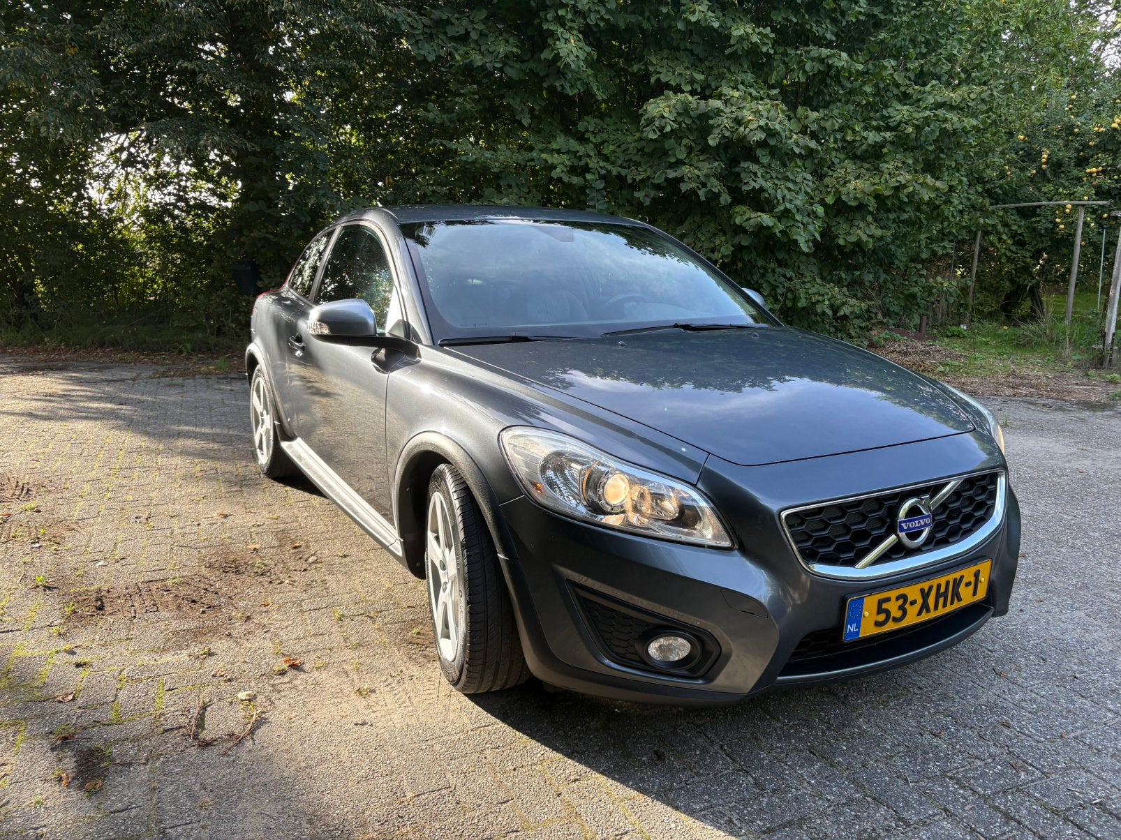 Volvo C30 D2 84KW 2012 Grijs R Design, Auto's, Voorwielaandrijving, 28 km/l, Zwart, 4 cilinders