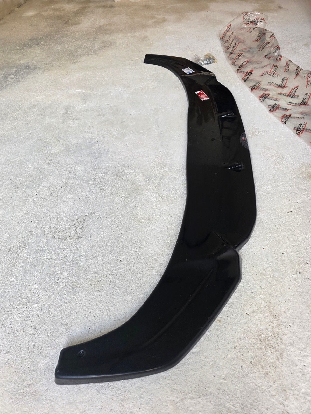 Maxton Design Audi Q3 F3 Sportback Front Splitter, Ophalen of Verzenden