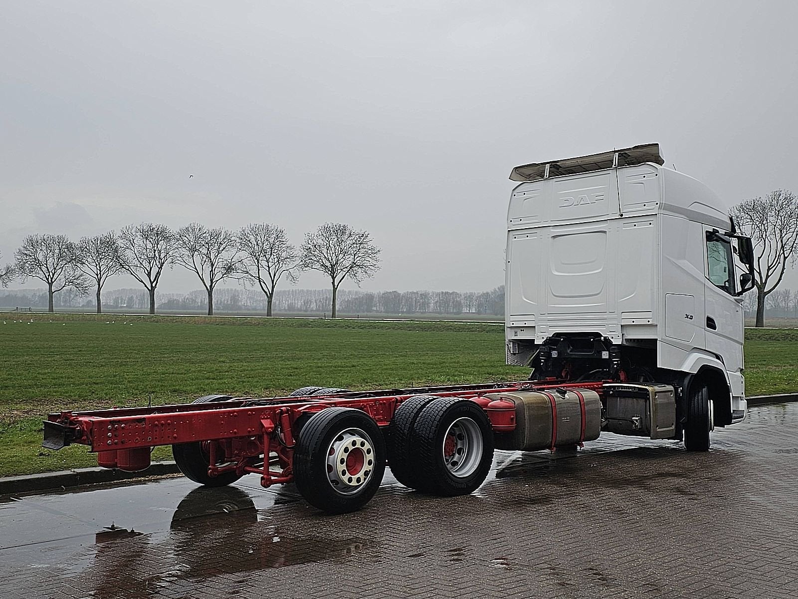 DAF XF 480 6x2 far intarder, Automaat, Euro 6, Wit, Bedrijf