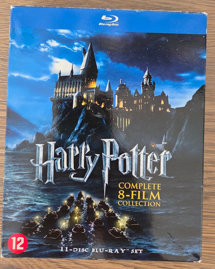 VERKOCHT/SOLD: Harry Potter Complete 8-Film - Blu-ray Boxset, Boxset, Ophalen of Verzenden, Zo goed als nieuw, Blu-ray