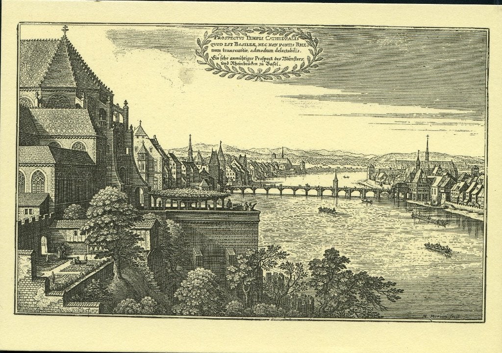 Zwitserland 1983 Basel Pentekening 1720, Verzenden, 1980 tot heden, Ongelopen, Stad of Dorp