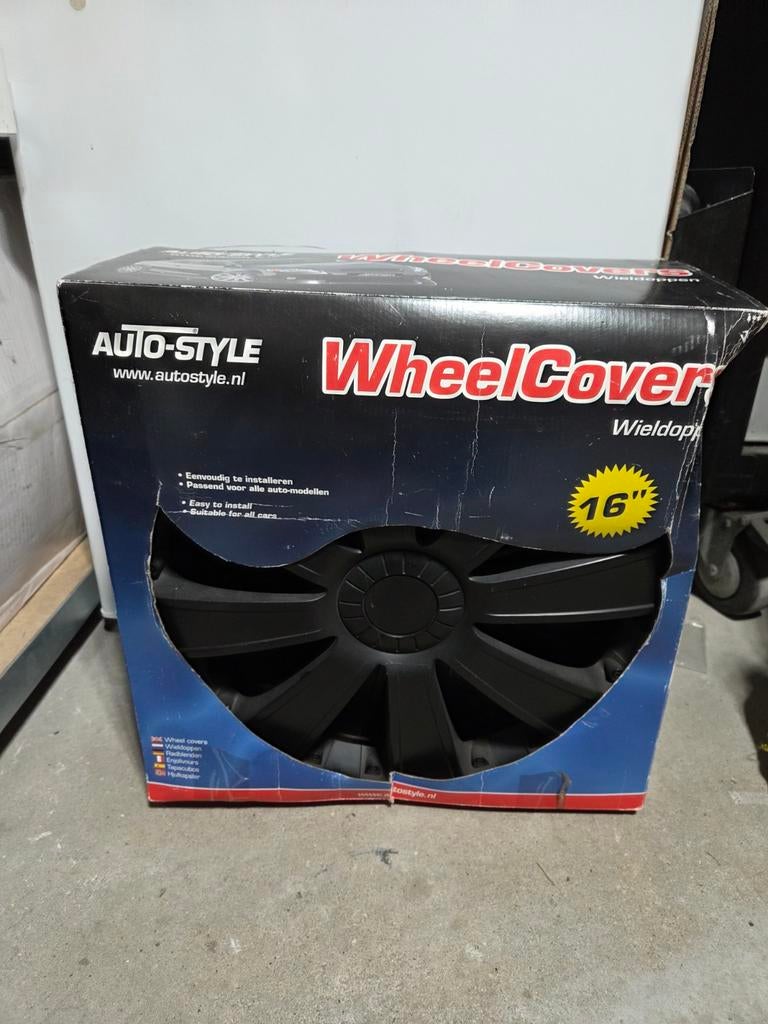 Auto style wieldoppen 16 inch, Ophalen of Verzenden, Gebruikt