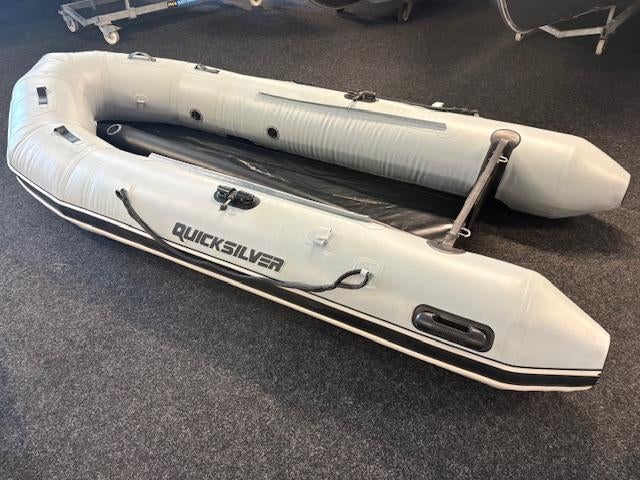Nette complete Quicksilver 320 Sport met aluminium Vlonders, Gebruikt, Overige brandstoffen, Quicksilver