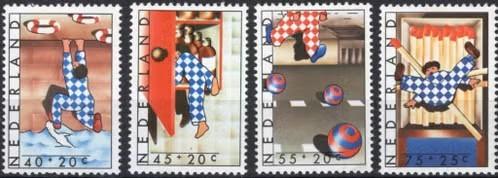 Nederland 1977 - nvph 1146-1149 - Kinderpostzegels, Postzegels en Munten, Verzenden, Na 1940, Postfris